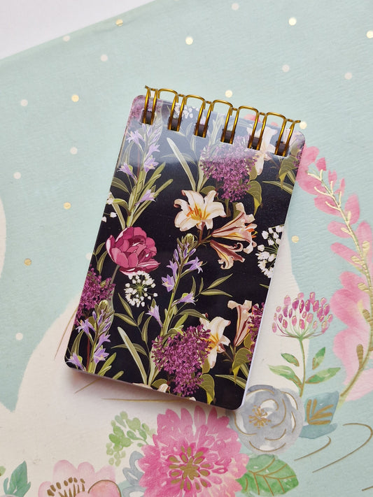 Black Lavender Premium Pocket Notepad