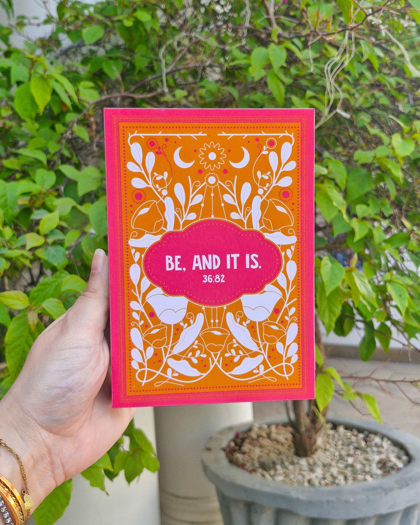 Art Deco - Be and It is Plaque