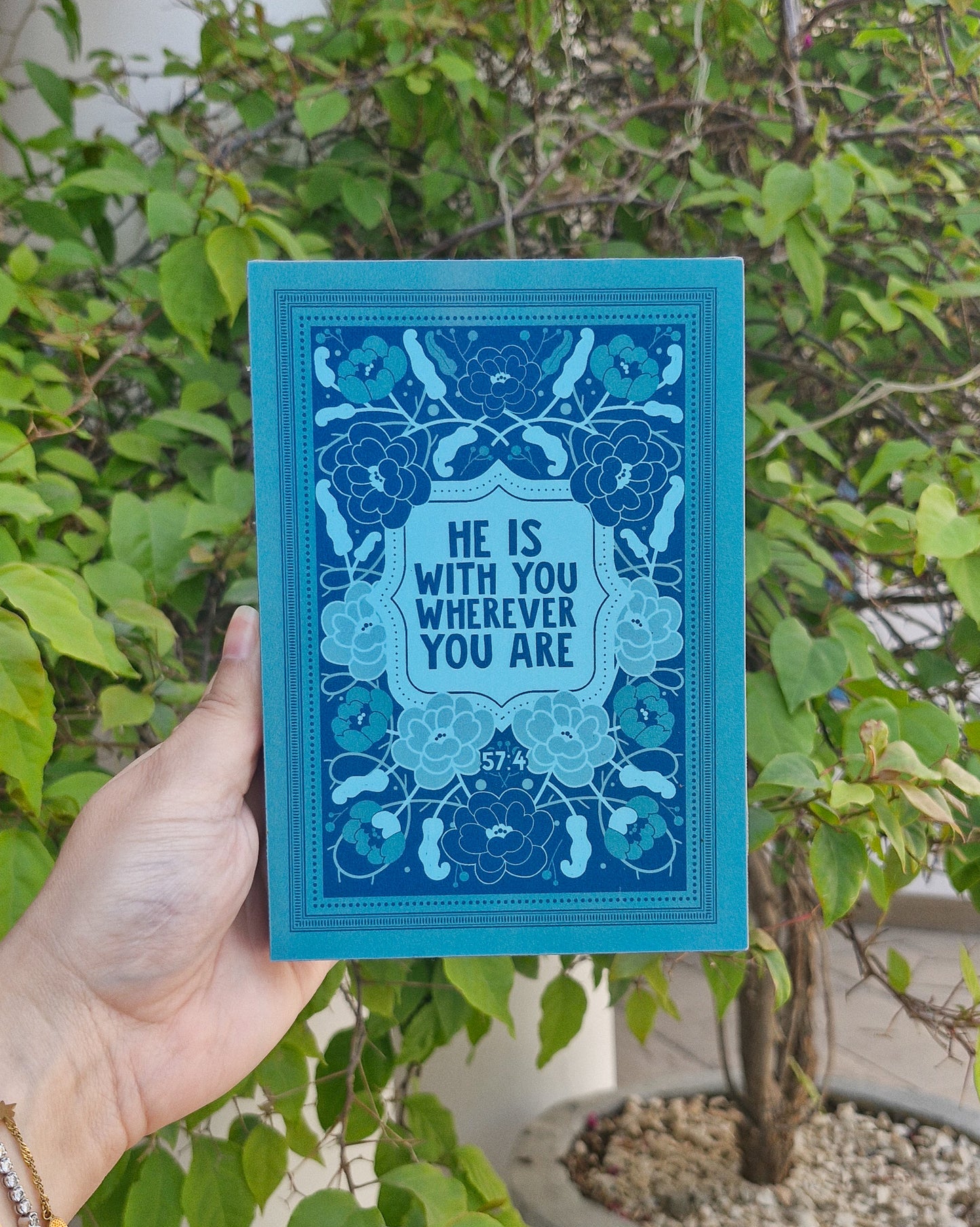 Art Deco - He is With You Plaque