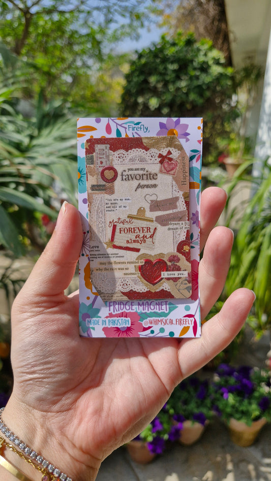 Amour Scrapbook Magnet - ATM