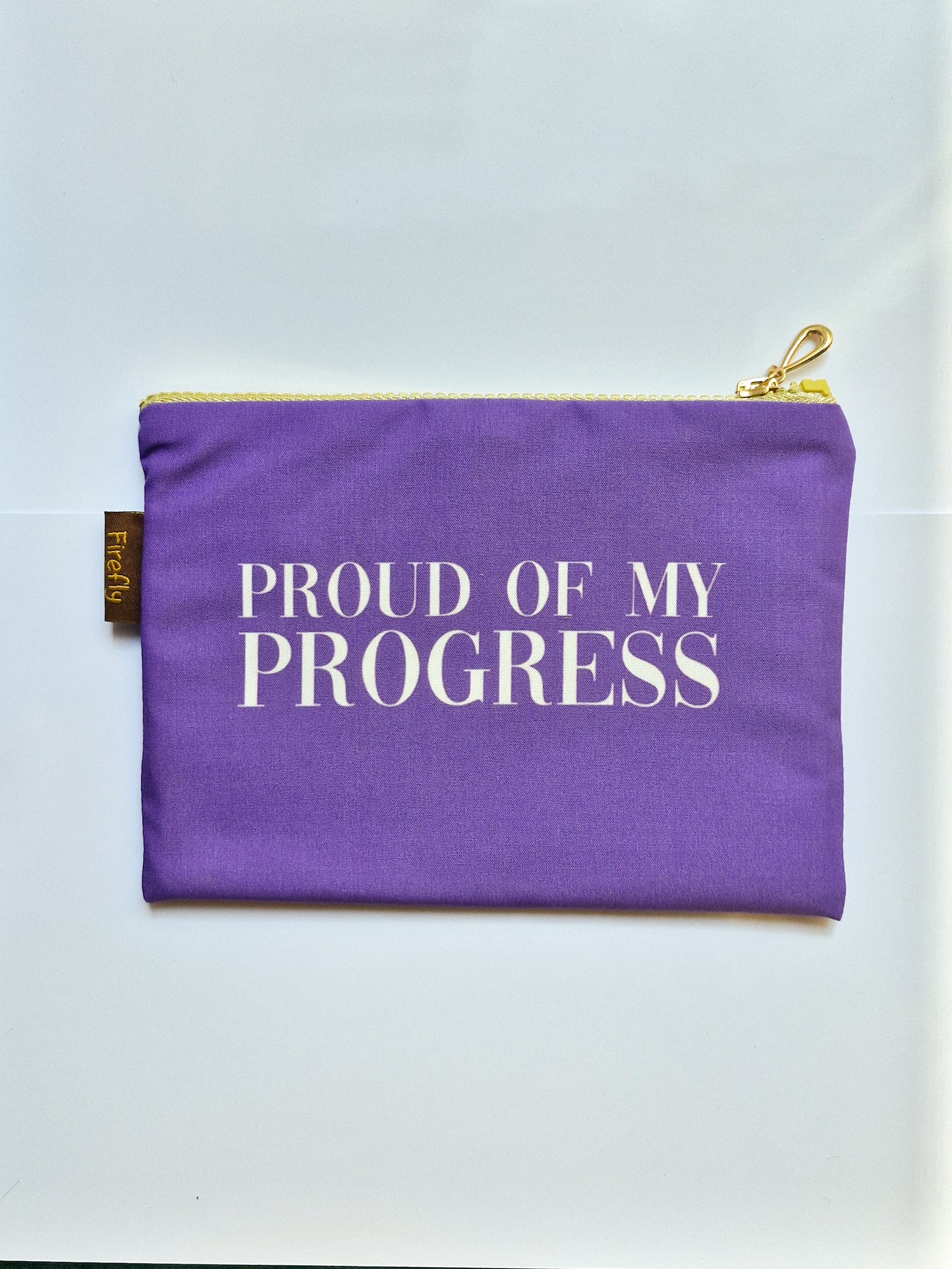 Proud of my Progress Zipper