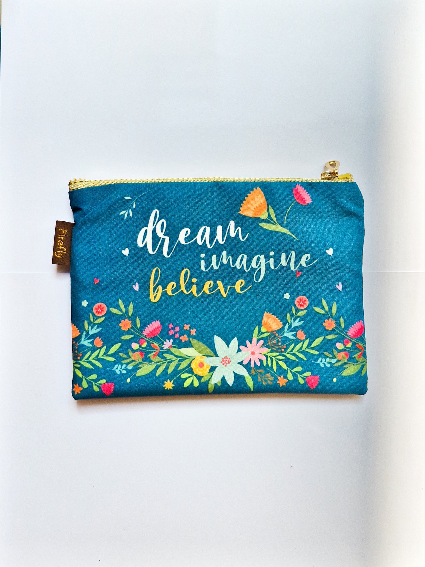 Dream, Imagine, Believe Zipper