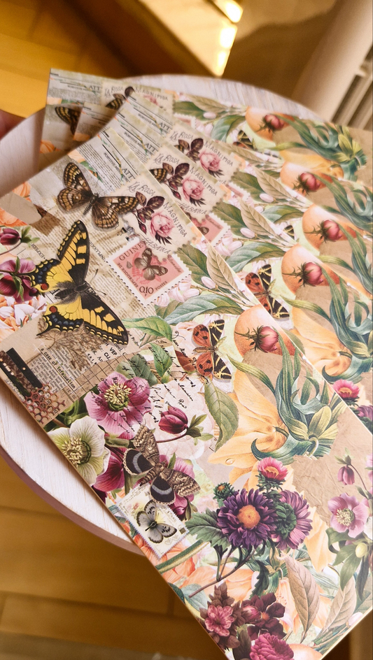 Mariposa Vintage Letters Envelope