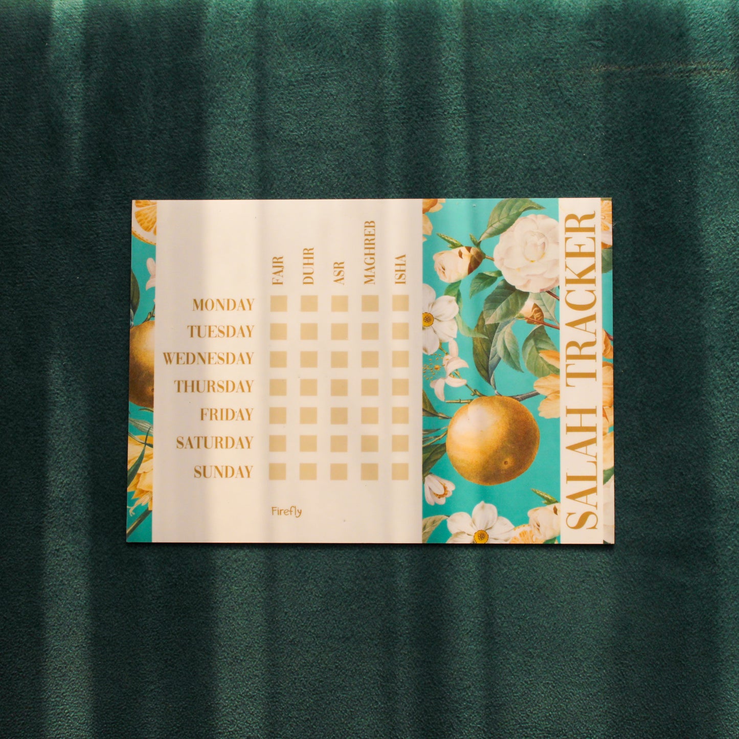 Citrus Magnetic Salah Tracker