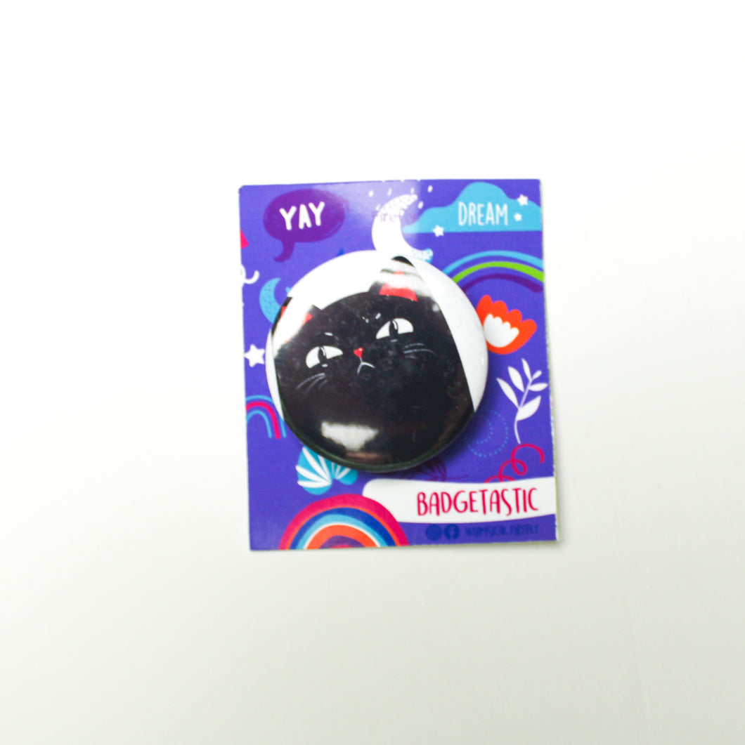 Crazy Cat Badge