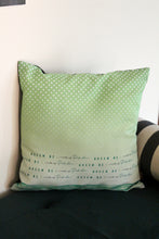 Load image into Gallery viewer, Green at Heart Dil se Pakistani Cushion Cover