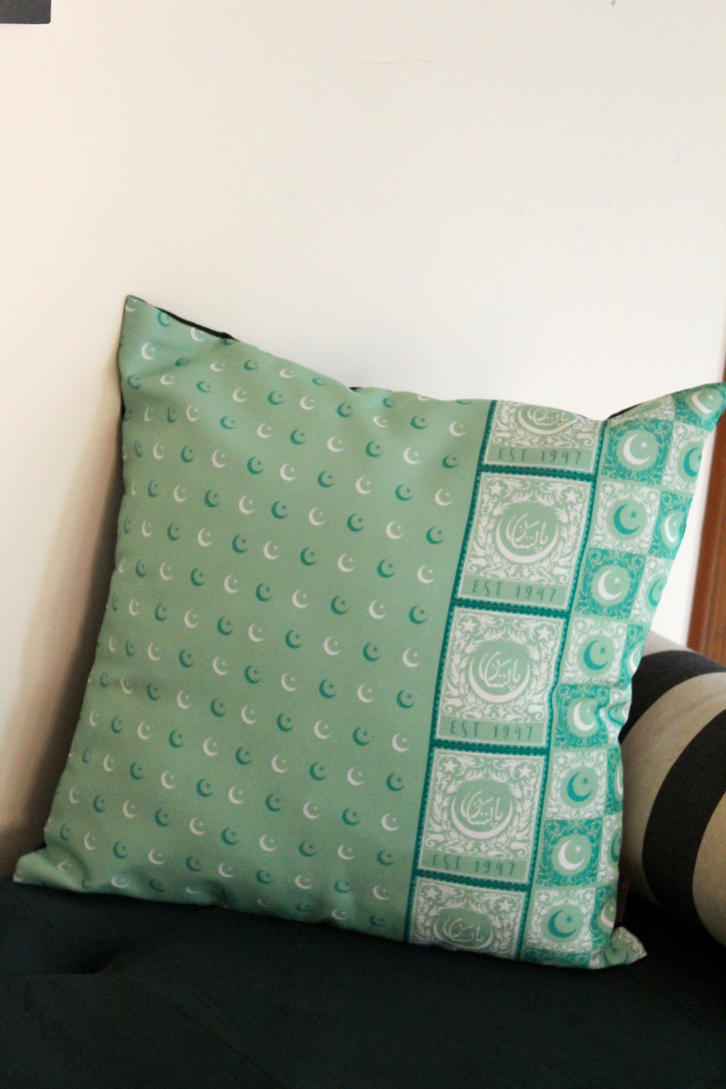 Est 1947 Stamp Cushion Cover