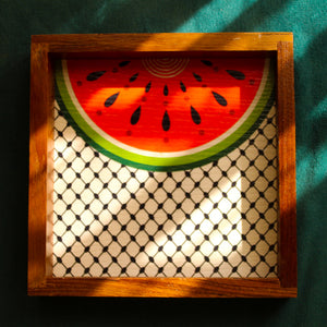 Watermelon Keffiyeh Tray