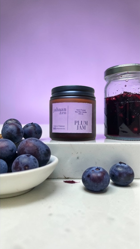 Plum Jam Premium Candle