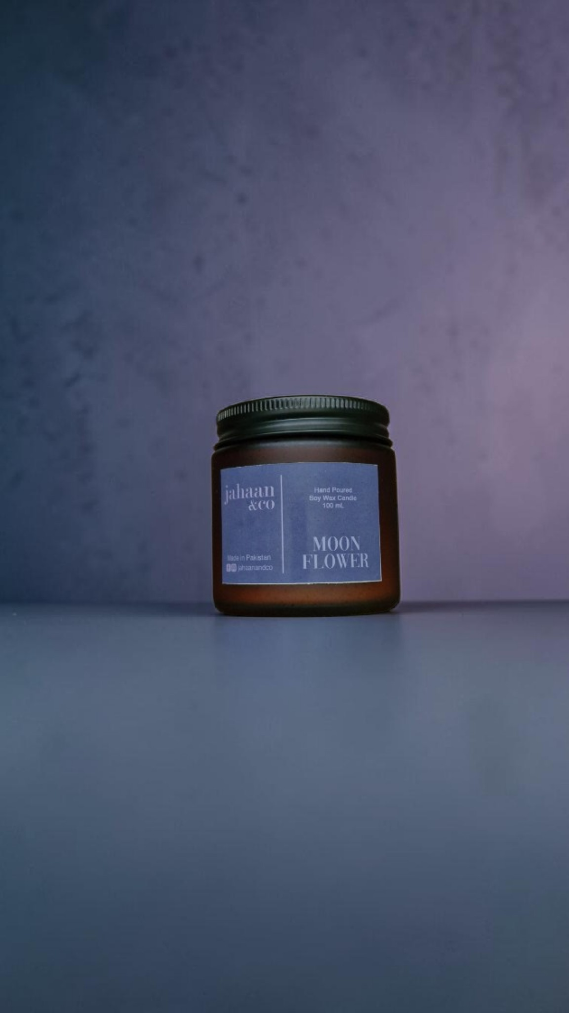 Moon Flower Premium Candle