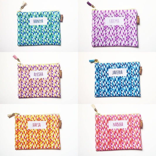 Geometric Zipper - Firefly