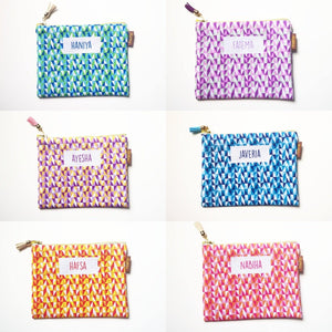 Geometric Zipper - Firefly