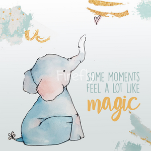 Baby Elephant - Magic Magnet - Firefly