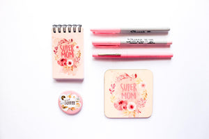 Super Mom Notepad - Firefly