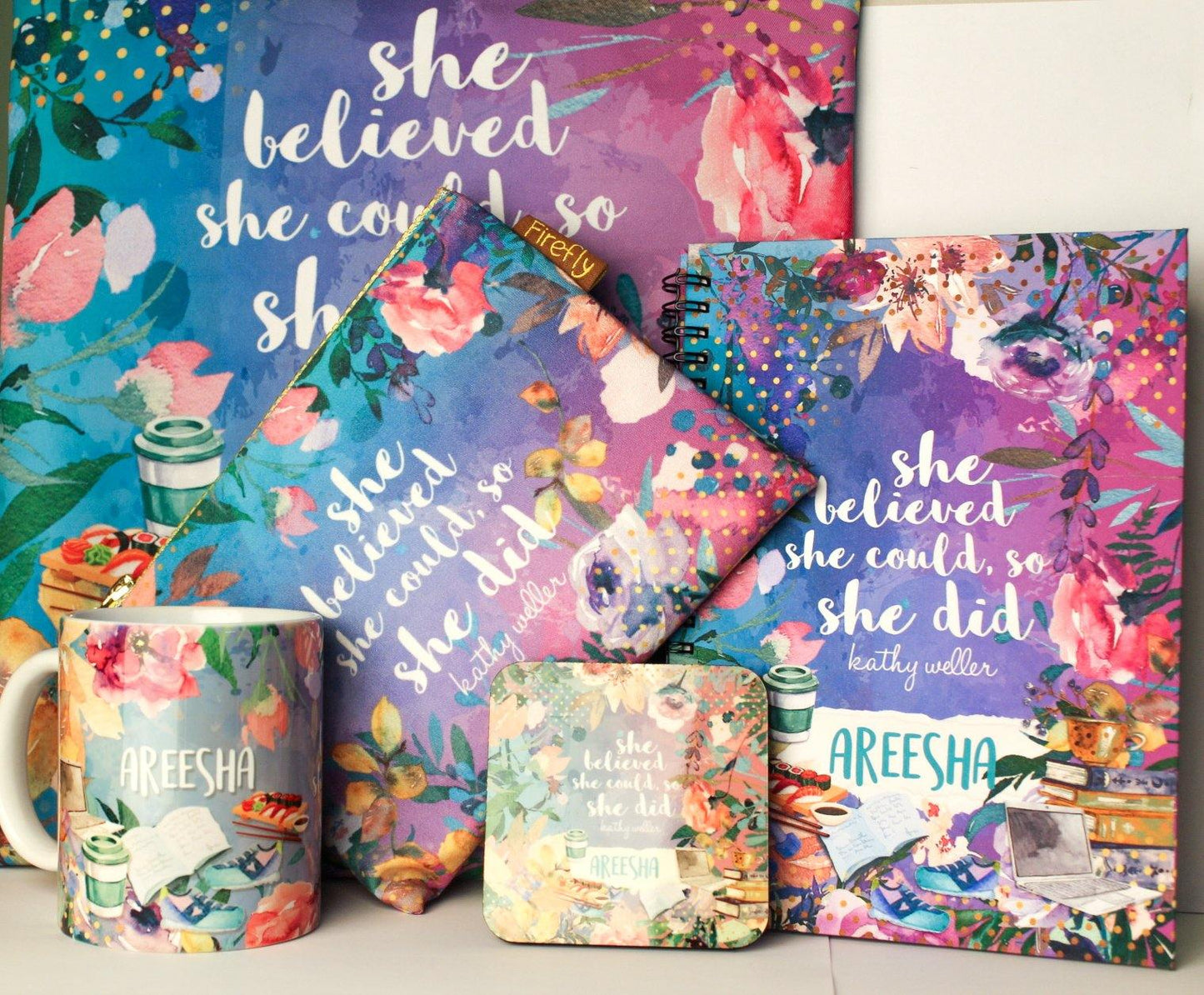 She Believed Lagoon Set - Firefly