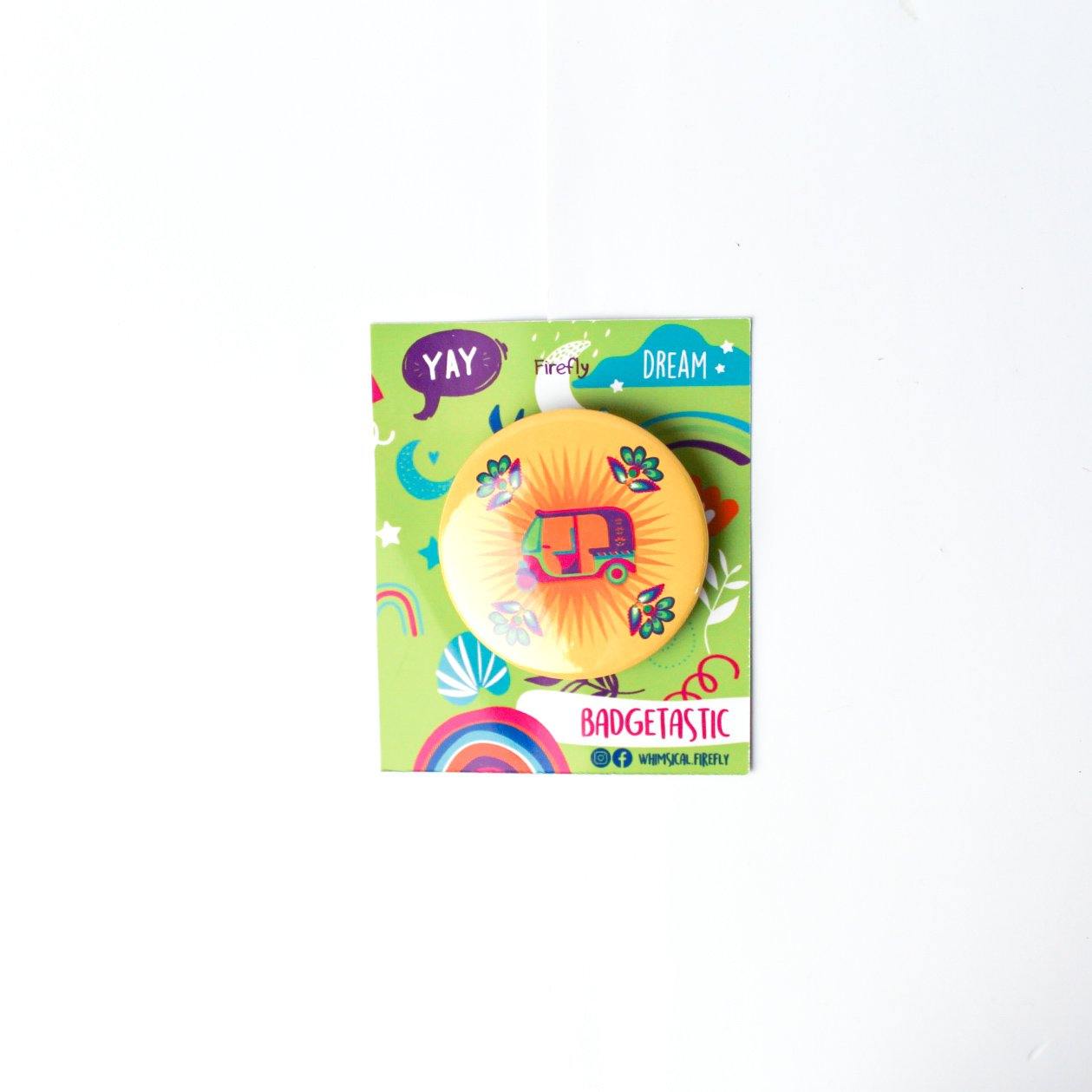Marigold Rikshaw Badge - Firefly