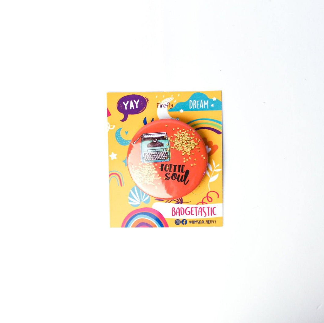 Poetic Soul Badge - Firefly
