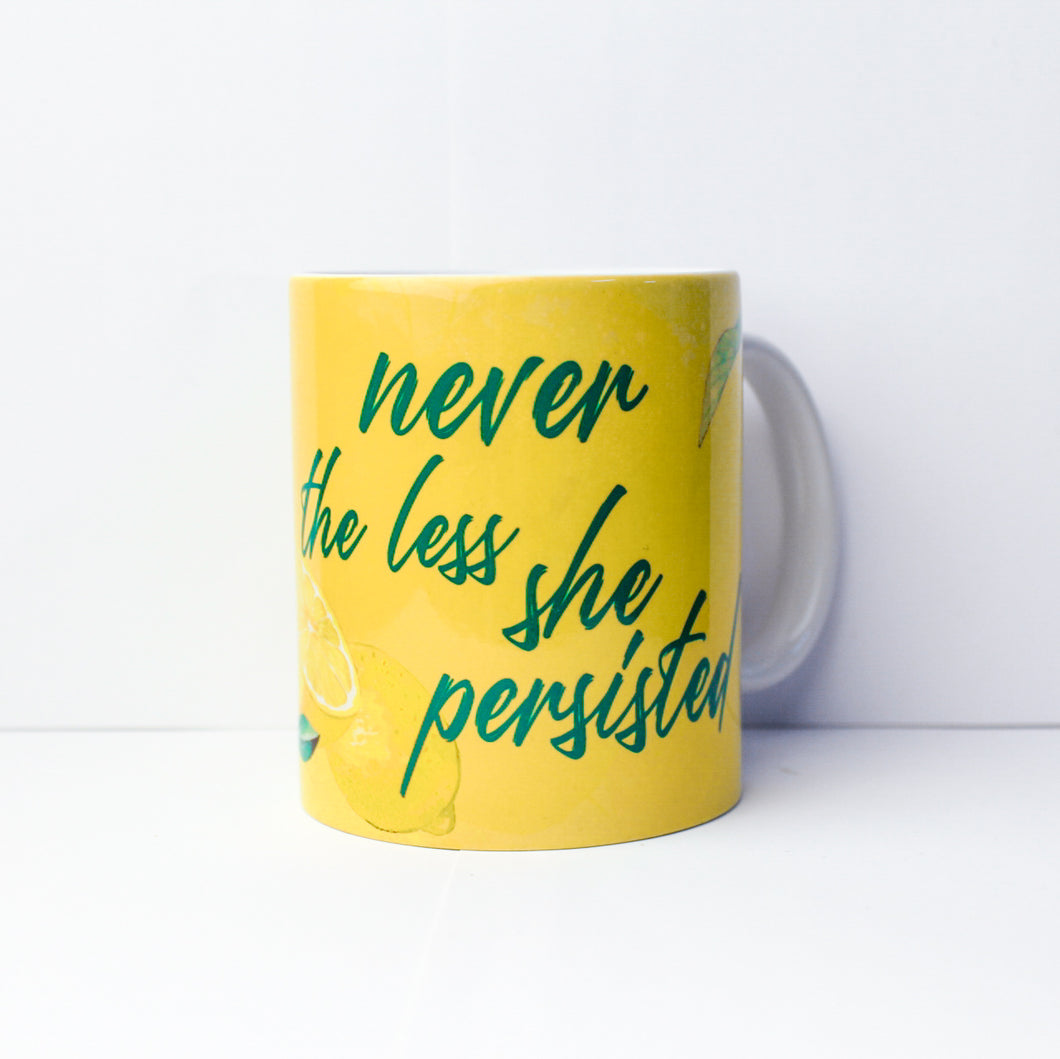 Lemonade - Never the Less Mug