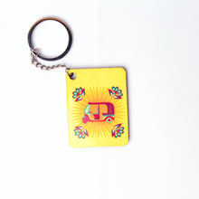 Load image into Gallery viewer, Retro Rikshaw Keychain