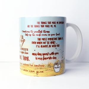 100 Acre Woods Literary Inspiration Mug