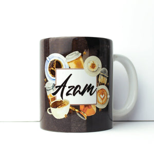 Caffeine - Watercolor Washes Mug