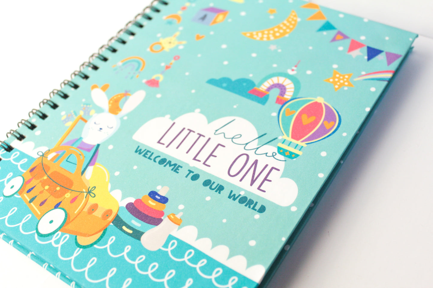 Confetti Love - Baby Milestone Book