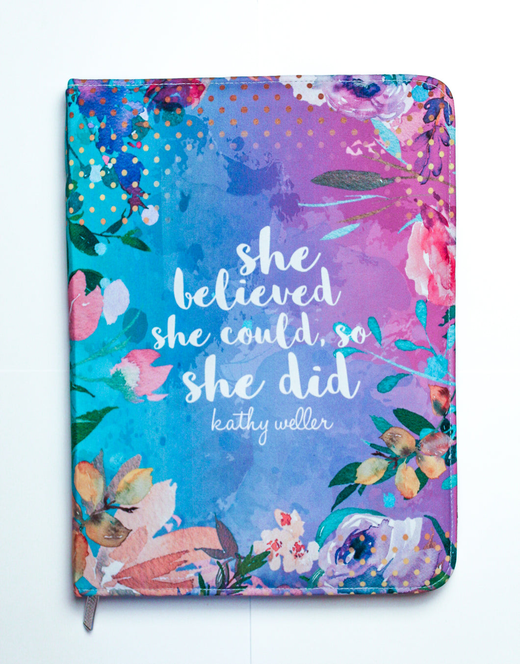 Lagoon Zip File Folder