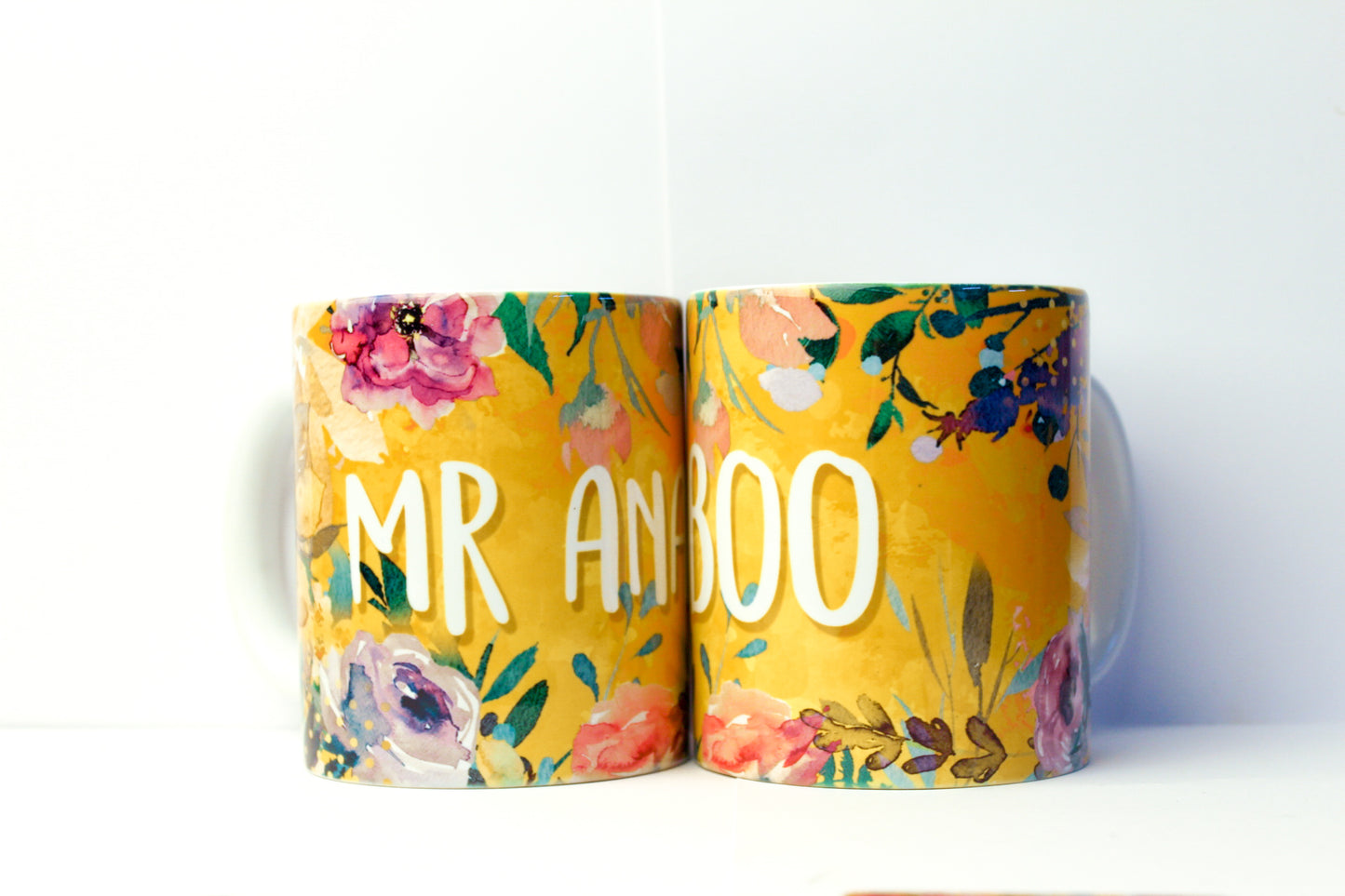 His and Hers Lagoon Mug Set (Chrome)