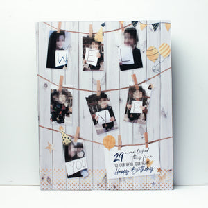Polaroid Birthday Plaque