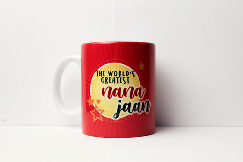 The World's Greatest Nana Jaan Mug