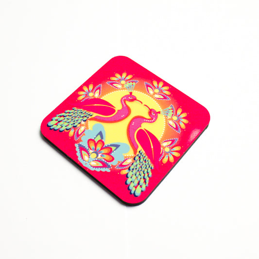 Magenta Mor Coaster