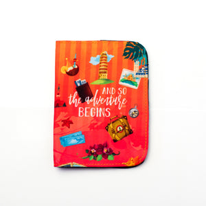 Adventure Begins Passport Cover