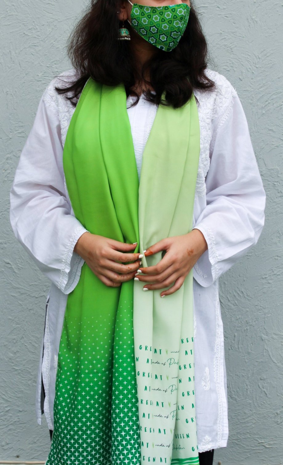 Green at Heart Unisex Scarf