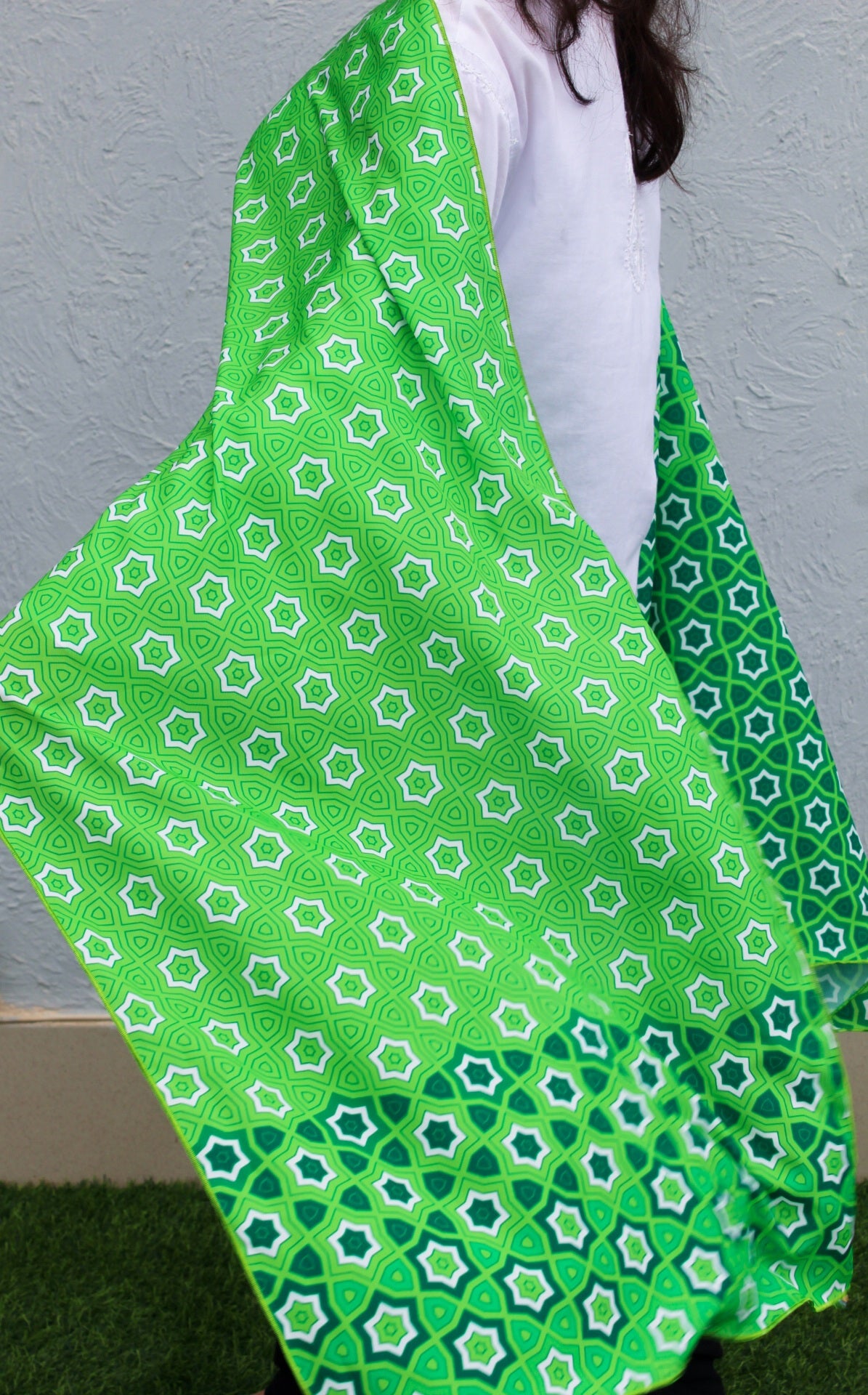 Jaded Trellises Scarf