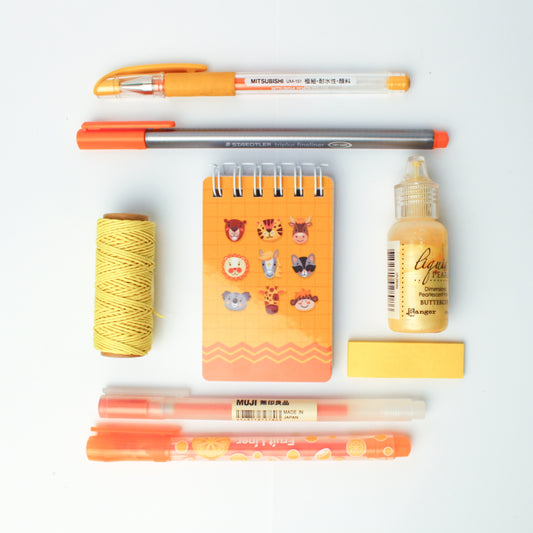 Yellow Animals Notepad