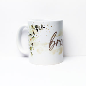 Bride Mug - white