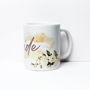 Bride Mug - white