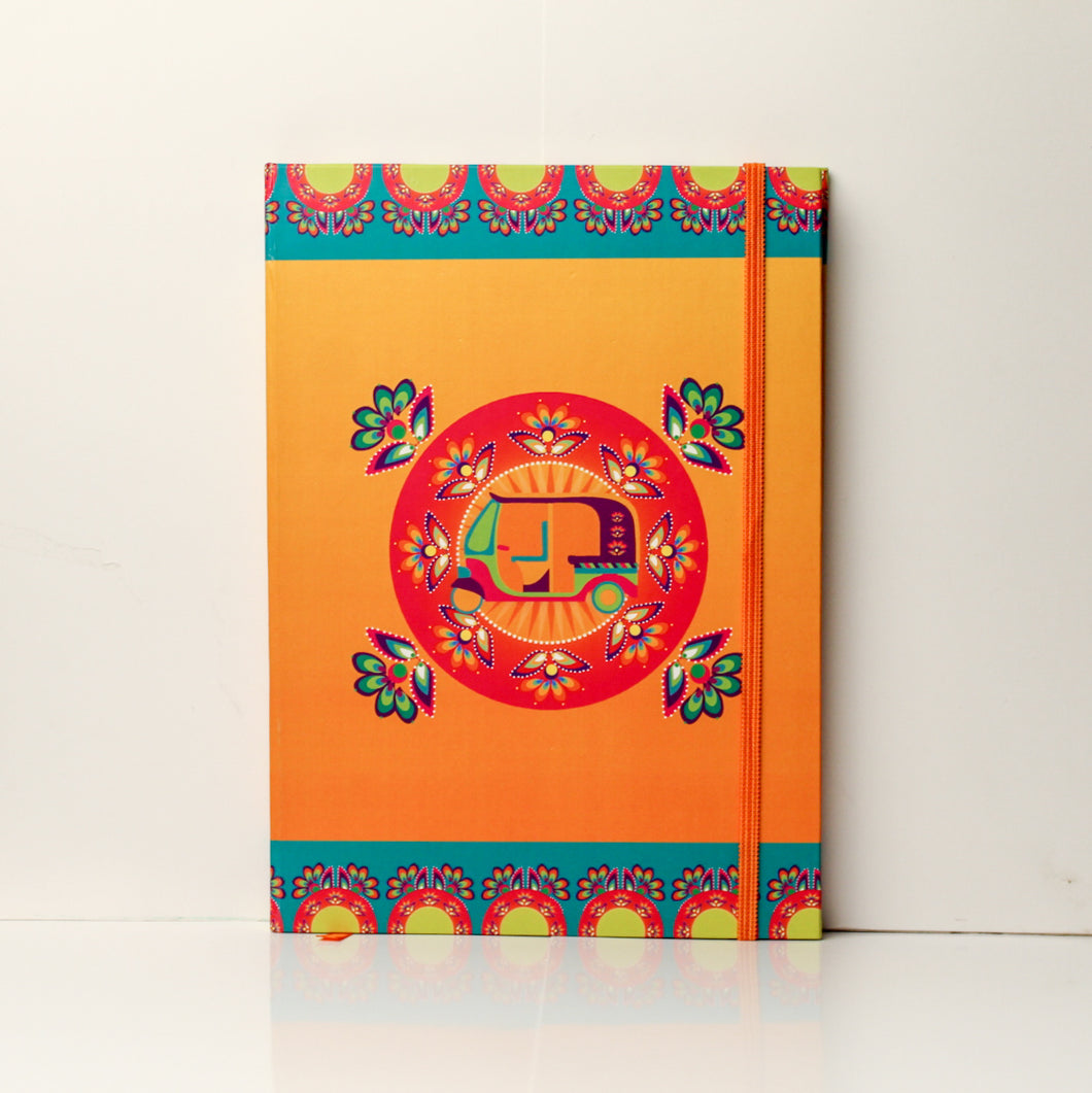 Retro Rikshaw Hardbound Journal