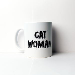 Cat Woman Mug