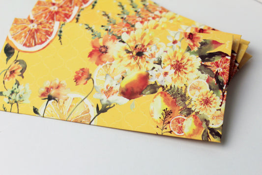 Citrus - Quirk and Color Envelope
