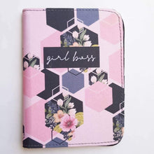 Load image into Gallery viewer, Girl Boss Pink Passport Cover - Firefly