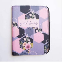 Load image into Gallery viewer, Girl Boss Mauve Passport Cover - Firefly
