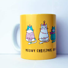 Load image into Gallery viewer, Meowy Christmas Mug