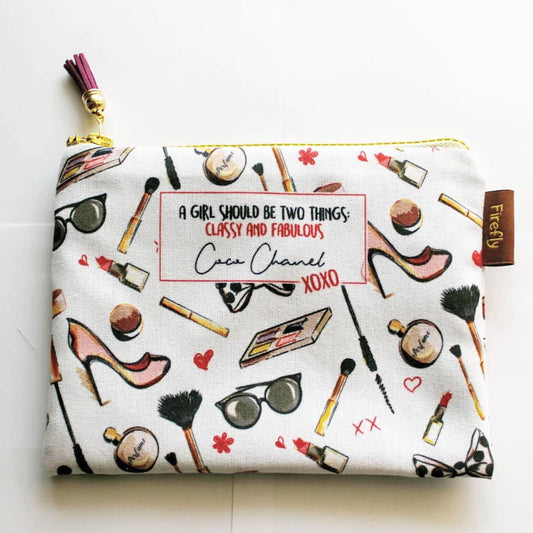 Coco Chanel Classy and Fabulous Zipper - Firefly