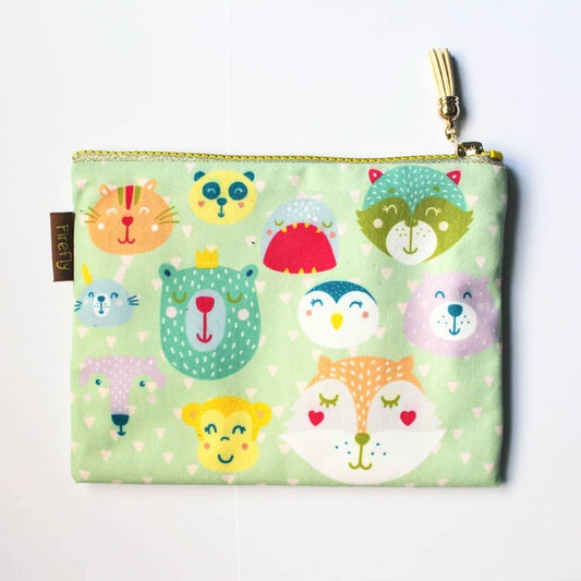 Cute Critters Zipper - Firefly