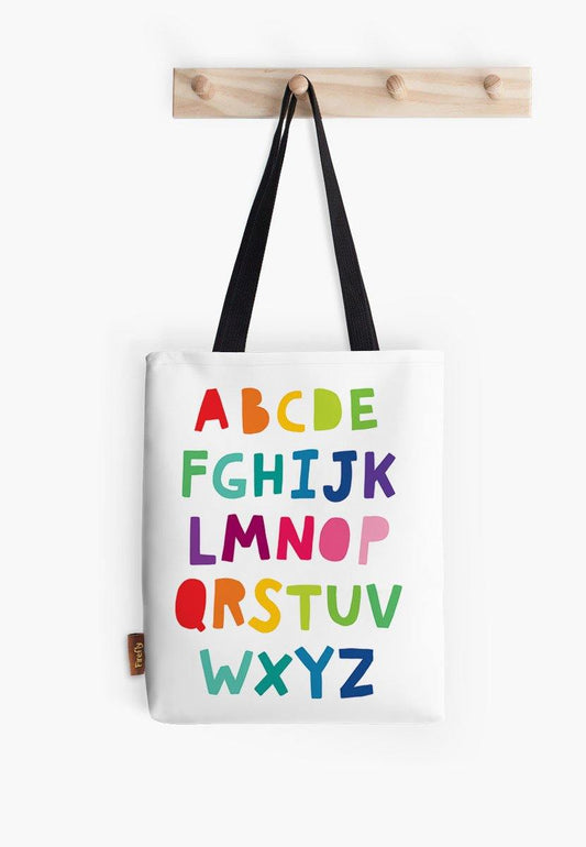Alphabet Tote - Firefly