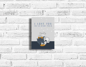 I Love You Beary Much Plaque - Firefly