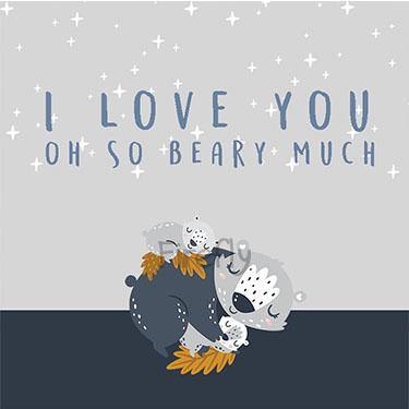 I love you oh so Beary Much Magnet - Firefly