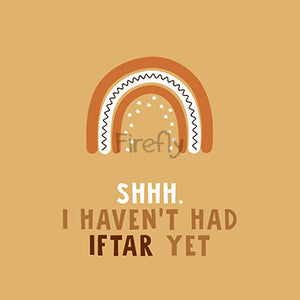 Boho I haven't had Iftar Yet Magnet