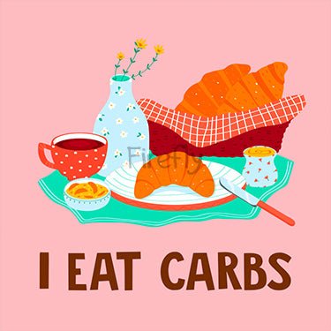 I Eat Carbs Magnet